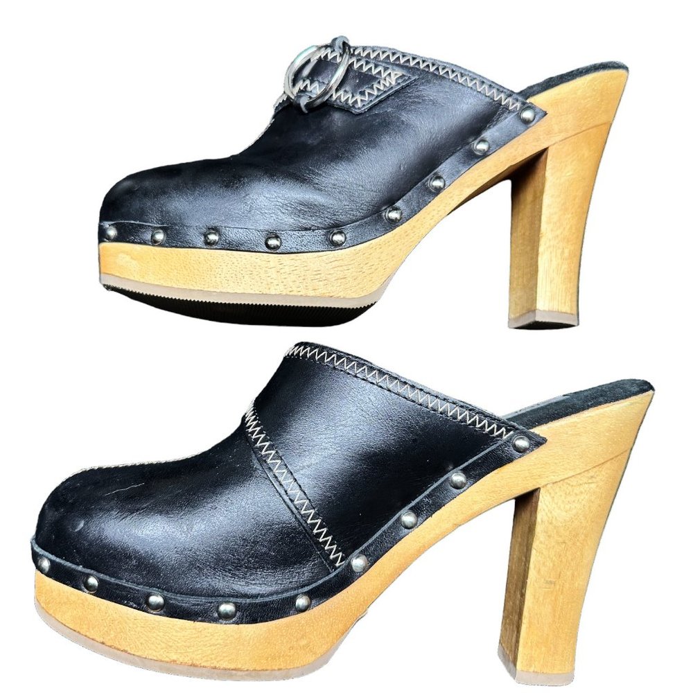 Vintage Steve Madden Faris Heeled Clog (8B) - Picture 9 of 11